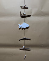 Hanging decoration FISH  White