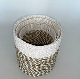 Basket Woven Natural Water Hyacinth (set of 3)