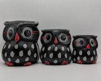 Owl set of 3 Large