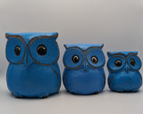 Owl set of 3 Large