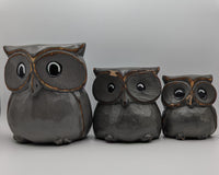 Owl set of 3 Large