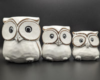 Owl set of 3 Large