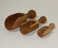 Wooden Scoop SET OF 3