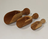 Wooden Scoop SET OF 3