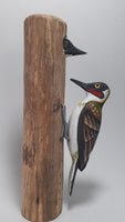 Double Woodpecker in Green or Black