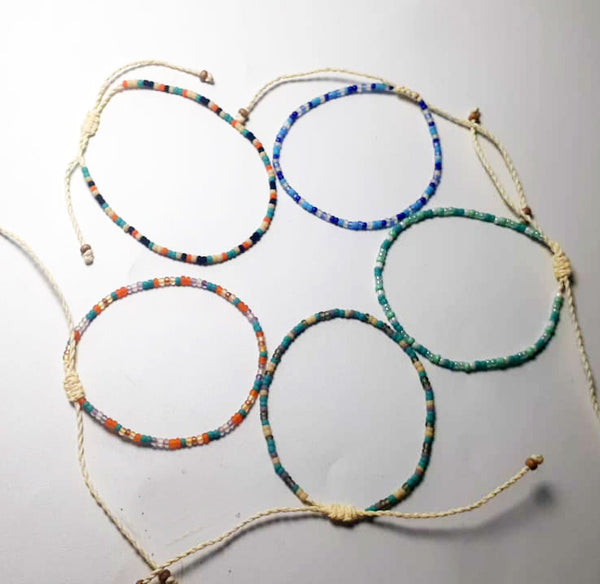 Bracelet from Glass beads (Pack of 5)