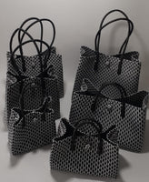 Bags from Recycled Plastic (Black / White-Black)