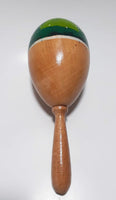 Wooden Egg Maracas with Stick