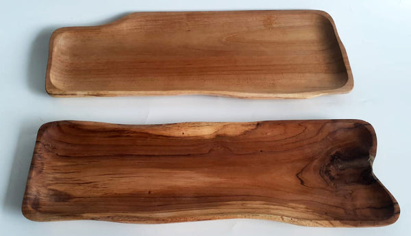 Tray from Teak Root Wood (Teak)