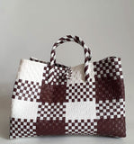 Bags from Recycled Plastic (Box Brown / White)
