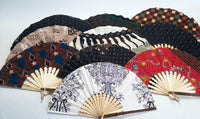 Bamboo Hand Fan (Pack of 10)