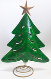 Large Christmas Tree from Iron as Candle Holder