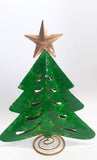 Large Christmas Tree from Iron as Candle Holder