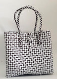 Bags from Recycled Plastic (White / Brown)