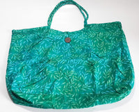 Summer Bag, Sarong or Leather Strap Bag