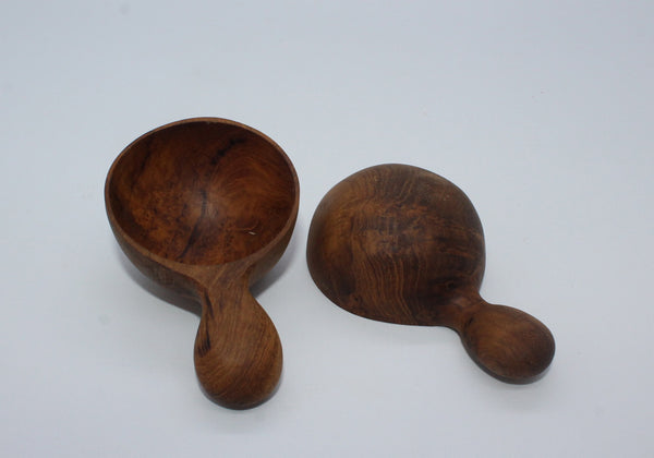 Coffee Spoon with Rounded-Handle (Teak)