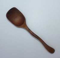 Oval Curved Spoon (Teak)