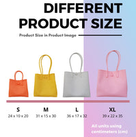 Bags from Recycled Plastic (Silver / White-Silver)