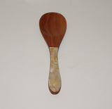Rice spoon with shell