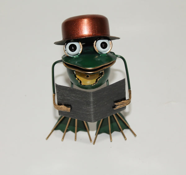Frog with Book