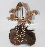 Necklace With Shell Double Hang
