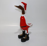 Duck as Santa