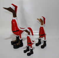 Duck as Santa