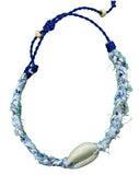 Bracelet from Yarn with Shell (Pack of 10)