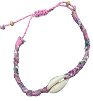 Bracelet from Yarn with Shell (Pack of 10)