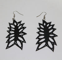 Large Earrings from Rubber