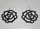 Large Earrings from Rubber