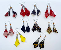 Earring form Sumba Fabric with Long Collar (Pack of 5 set)