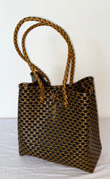 Bags from Recycled Plastic (Gold-Black / Black)