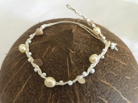 Anklet With Shell Pearls