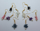 Earrings with Shells and Pearl