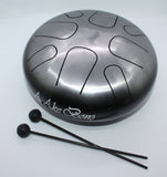 Steel tongue drums also know as "Hapi Drums" 8 tones
