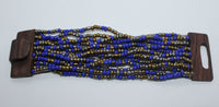 Elastic Beads Bracelet Wooden Closing