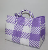 Bags from Recycled Plastic (Box Purple / White)