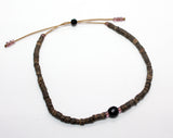 Bracelet, from Coconut Beads and Stone