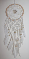 Dream Catcher with Shell (Beige)