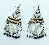 Long Earrings from Beads