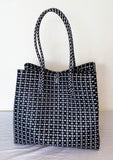 Bags from Recycled Plastic (Black / Black-White)