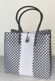 Bags from Recycled Plastic (Black-White / White)