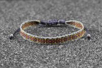 Bracelet Hand Woven, pack of 10 mix color.