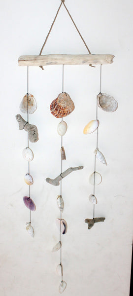 Hanging Wood and Shell Beach Mix