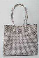 Bags from Recycled Plastic (White / Brown)
