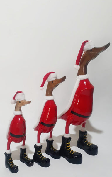 Duck as Santa