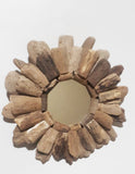 Round Mirror as Wall Decoration