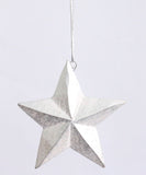 Hanging star pack of 4