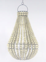 Wooden chandelier (L 50cm)